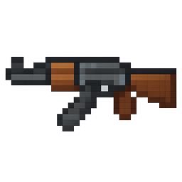 AK-47 Minecraft mod item